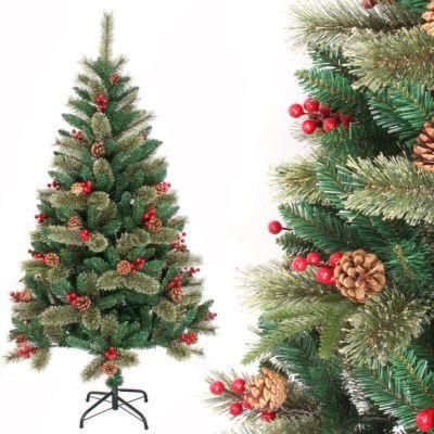 Yh20156 New Designed OEM Service Indoor Christmas Decoration Tree Plastic PVC Christmas Tree