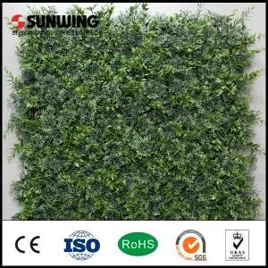 Gate Decoration UV Protected Green Artificial Plant Panel Fence
