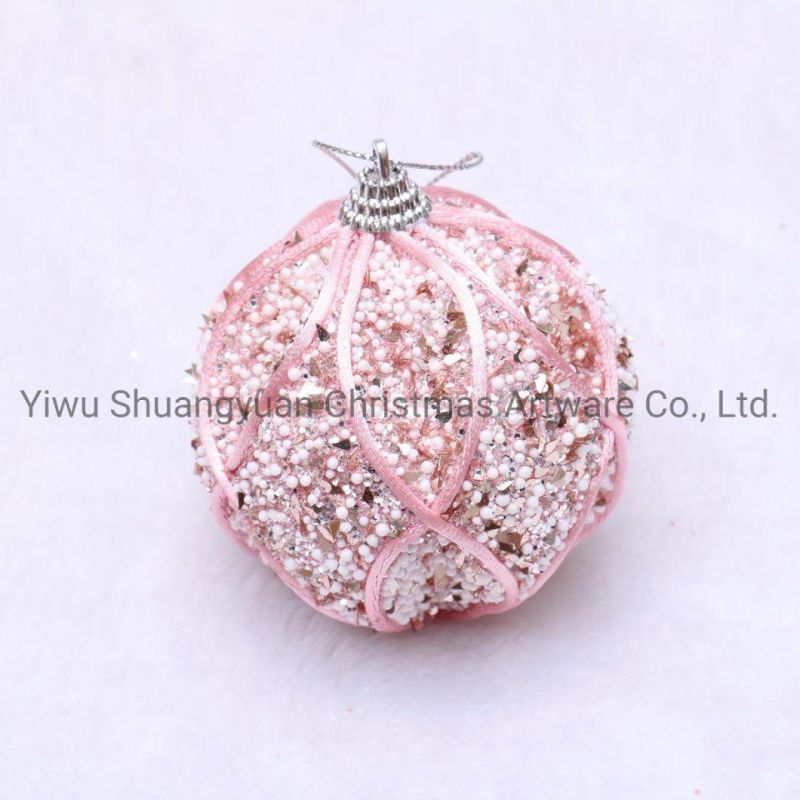 New Design High Sales Christmas Foam Flower Ball for Holiday Wedding Party Decoration Supplies Hook Ornament Craft Gifts