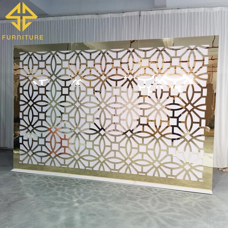 Factory Stock PVC Stand Wedding Decoration Backdrop Events Party Decor Background Wall