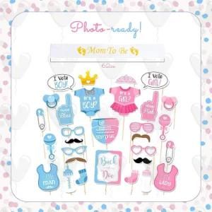 Gender Reveal Party Decoration Baby Shower Gift Kids Supplies