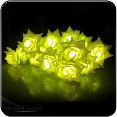 High Quality LED Festival Lighting Architectural Gold Flower