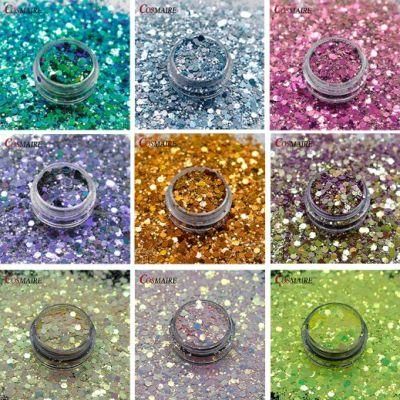 Chameleon Glitter Reflective Powder Holographic Chunky Nail Sequin Glitter