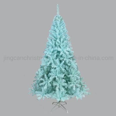 2022 Dense Blue PVC Christmas Tree