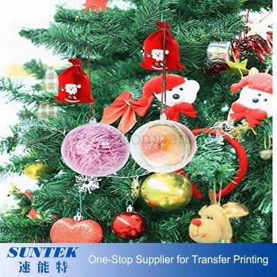 Sublimation Blank Plastic Christmas Ball Christmas Ornament