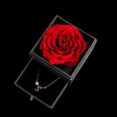 Forever Preserved Rose, Eternal Handmade Preserved Rose Flower for Women, Wife, Girlfriend on Valentine&prime;s Day, Birthday, Mother&prime;s Day