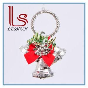 Hot Selling Red Gold Plastic Christmas Decorative Bell for Home Decoration
