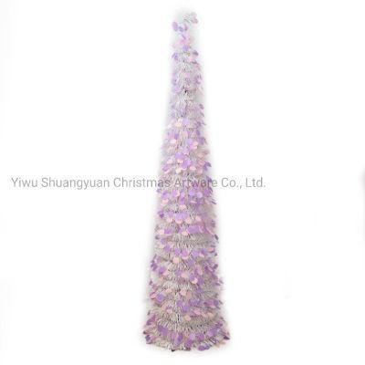 Wholesale High Quality Christmas Tinsel Tree Tower