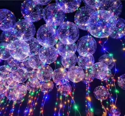 LED String Light up Clear Creative Balloon Christmas Wedding Birthday Party
