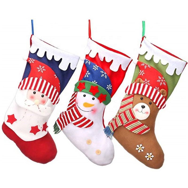 Eco-Friendly OEM Christmas Decoration Stockings