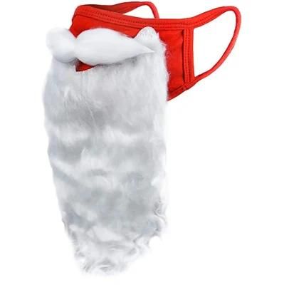 Manufacturer Custom Design christmas Santa&prime;s Long White Beard Mask