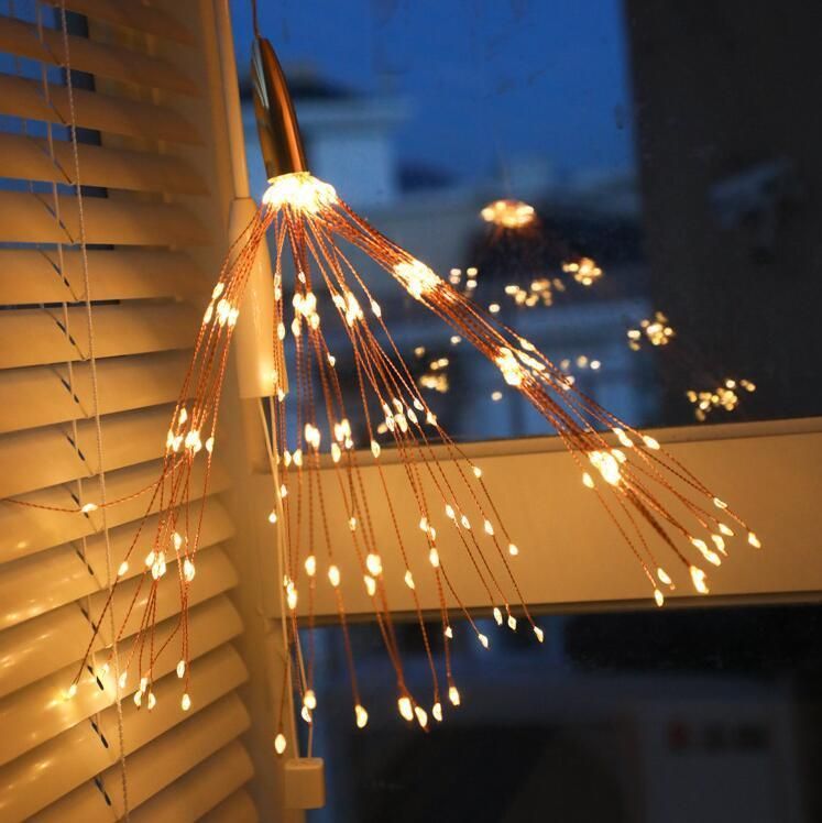 Christmas Explosion Lights Fireworks Copper Wire Decoration Lights