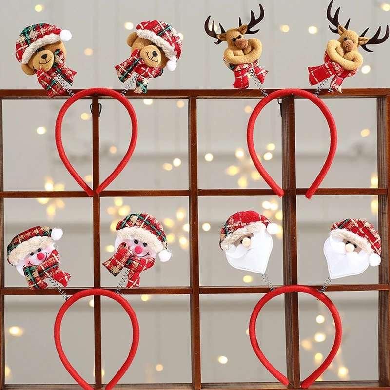 Christmas Decoration Antlers Headband Adult Children′s Party Supplies Promotion Gifts