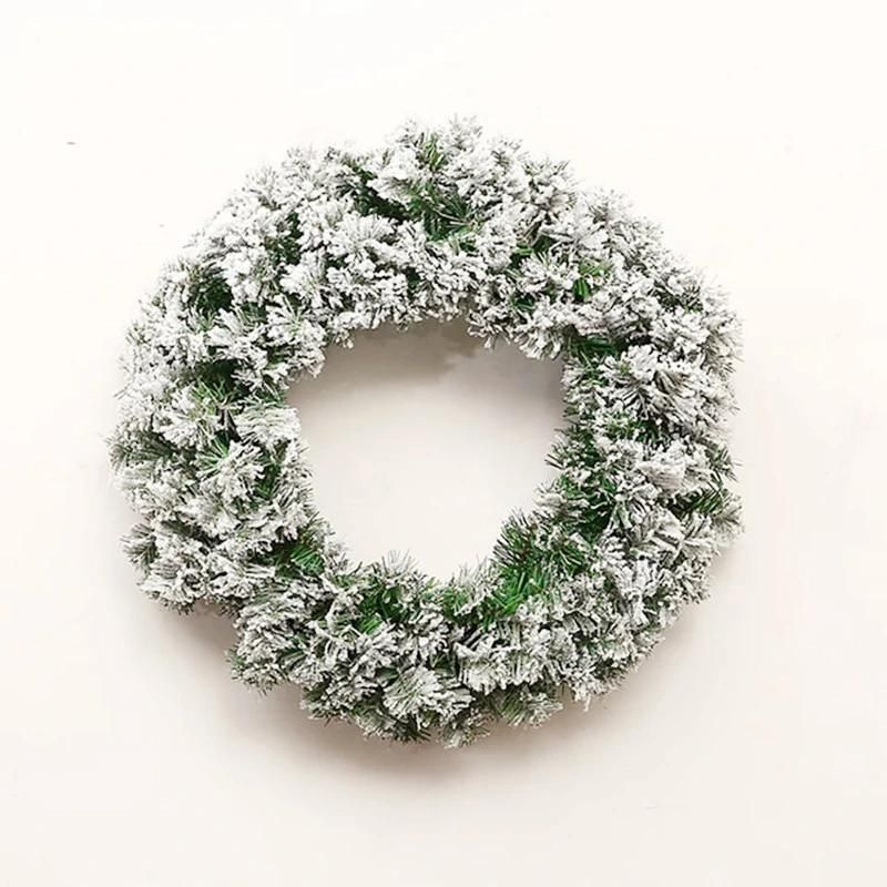 Customized 30cm Dia Christmas Festival Decoration Wreath for Home