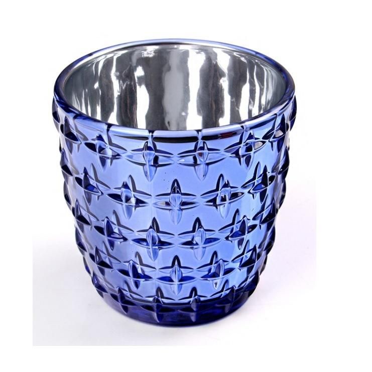 Popular Modern Style Candle Holder Glass Candle for Gift