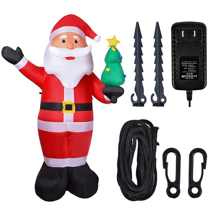 Hot Sale Christmas Decoration Inflatable Santa Claus Santa Christmas Ornaments