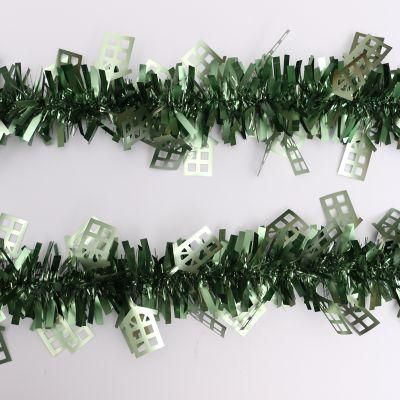 New Design Tree Hanging Ornaments Tinsel Garland with Ornaments Decorate