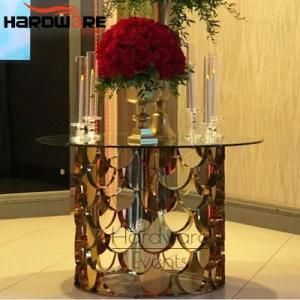 Stainless Steel Metal Base Luxury Coffee Tables for Sale