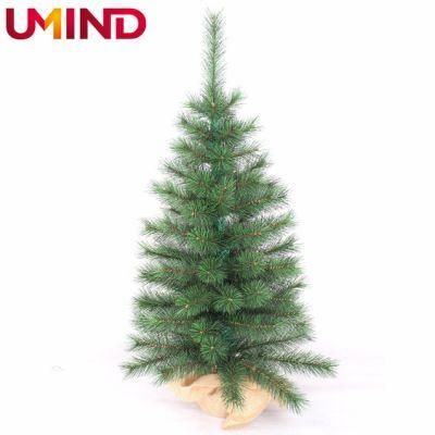Yh20171 Hot Sale Desk Christmas Tree Pine Needle 90cm Green Small Christmas Tree
