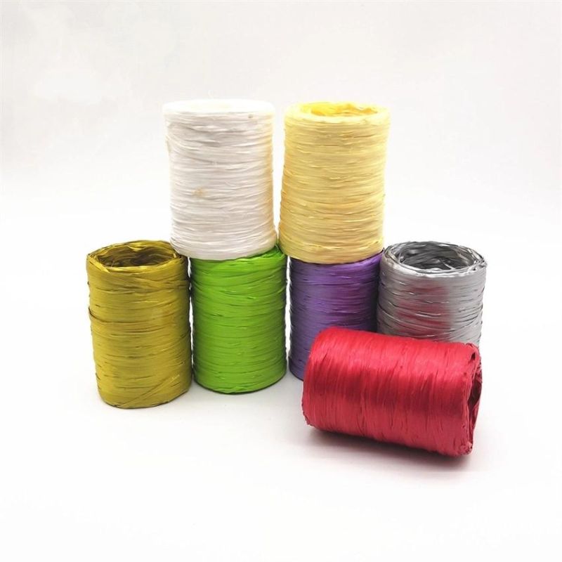 Raffia for Flower Packaging Gift Packaging Ribbon 100 Yards Br 6007