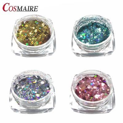Holographic Chunky Fine Mixed Glitter Hair Eye Face Body Makeup Loose Cosmetic Glitter