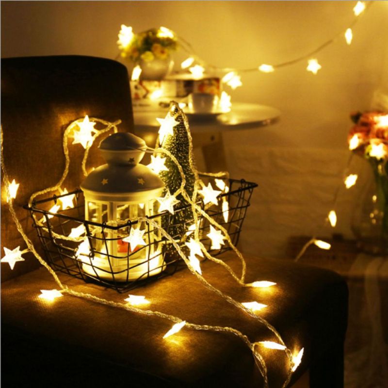 LED Stars String Holiday Stars String LED String Light