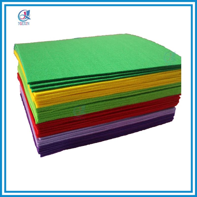 Factory Directly Sell Customized Different Thickness Colorful Polyester Felt Sheets