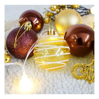 Wholesale Plastic 2022 Wholesale Luxury Shatterproof Custom Organizer Christmas Ornament Balls with Logo Gift Box