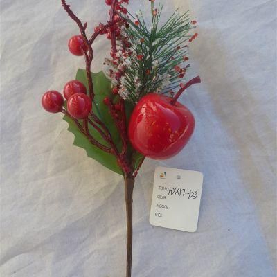 Artificial Red Berry Berry Holly Christmas Tree Decor