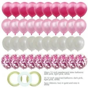 43PCS 12inch Latex Balloons Confetti Globos Birthday Party Decors