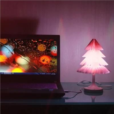 Colorful Christmas Tree USB Touch Switch LED Night Light