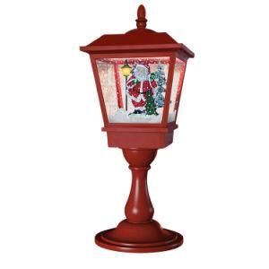 Wholesale China Factory Lighted Musical Santa Tabletop Street Christmas Lamp