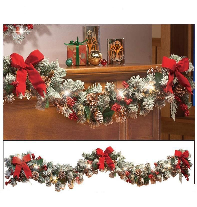 Hot Selling Wholesale Handmade Christmas Wreath Party Decorations