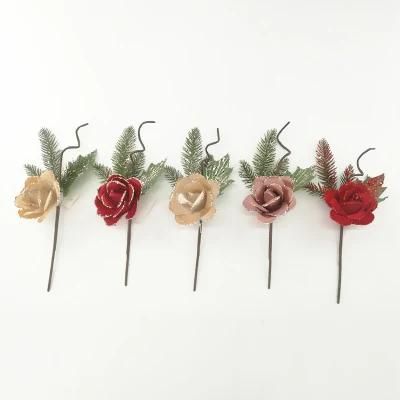 Real Looking Ivory Rose Artificial Flowers