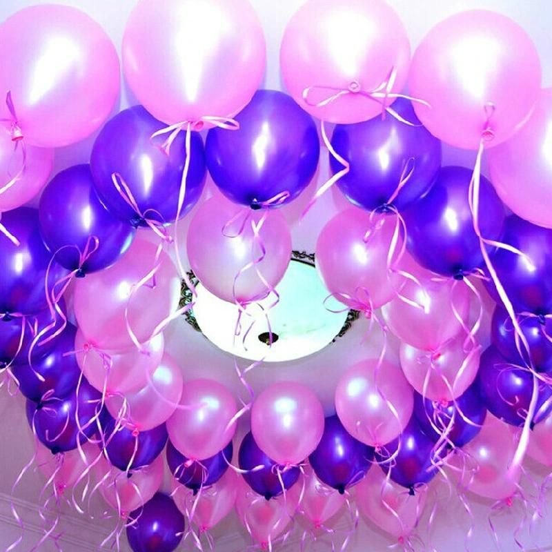 12" 2.8g Thick Pearlescent Latex Balloon Wedding Decoration Festive Party Decoration