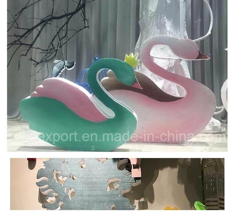 Window Display Props Bubble Swan for Amusement Park Decorations