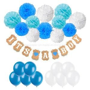 Umiss Paper Garland Bunting Banner Baby Shower Decorations for Factory OEM