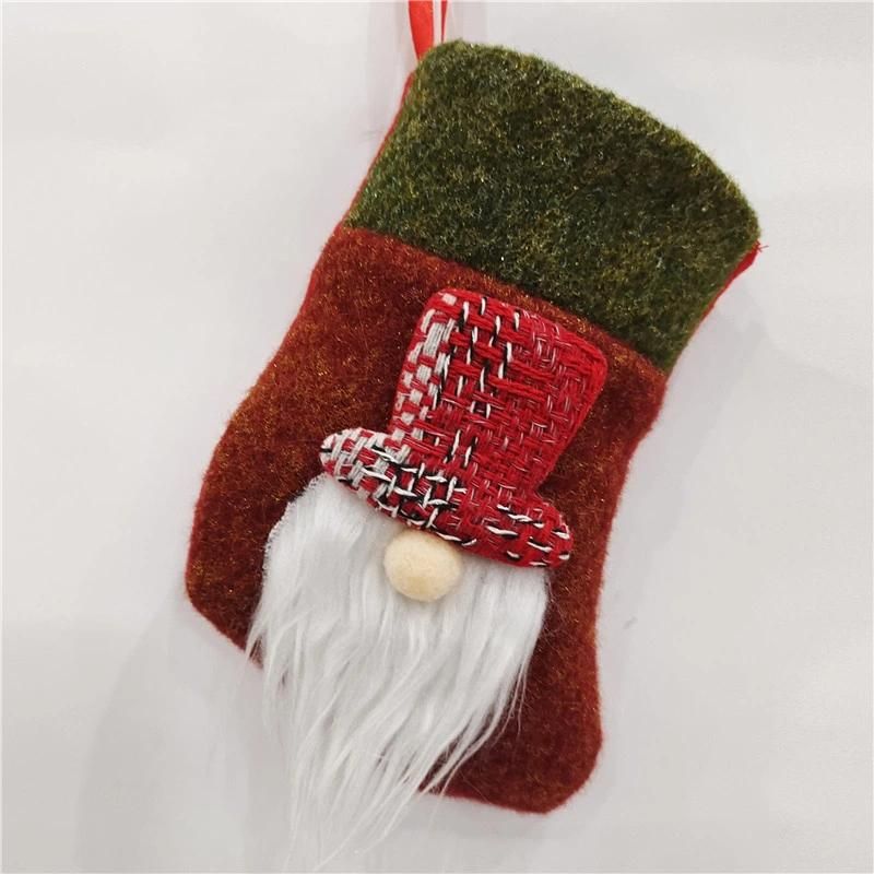 6.3" Christmas Gift Stocking/ Socks