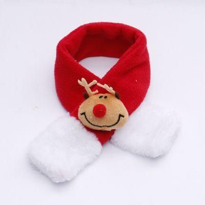 Christmas Pet Supplies Scarf with Hat for Holiday Party Decoration Supplies Hook Ornament Craft Gifts