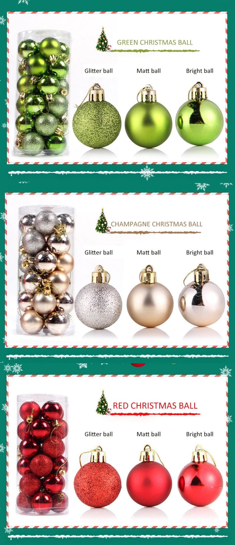 New Party Decoration Christmas Personlized Gift Christmas Ball