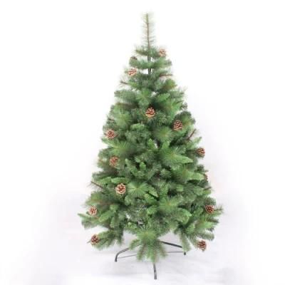 Yh21111 Factory Hot Sale Pine Cone Pine Needle Christmas Tree