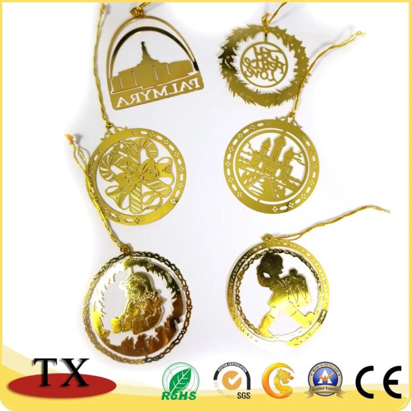 High Quality Decoration Metal Christmas Ornament for Christmas Tree