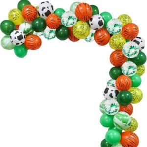 70PCS Green Orange Balloon Arch Birthday Party Baby Shower Decor
