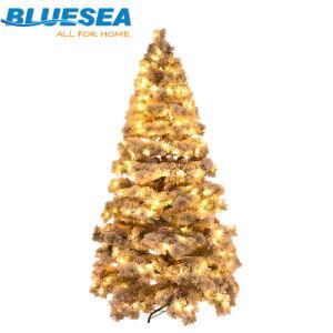 Flocking Christmas Tree with Cedar Needle Tree Simulation Flocking Christmas Decoration