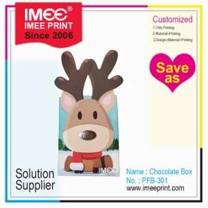 Kids Boy Girl Face-Changing Reindeer Chocolate Box Christmas Gifts &amp; Crafts New Items