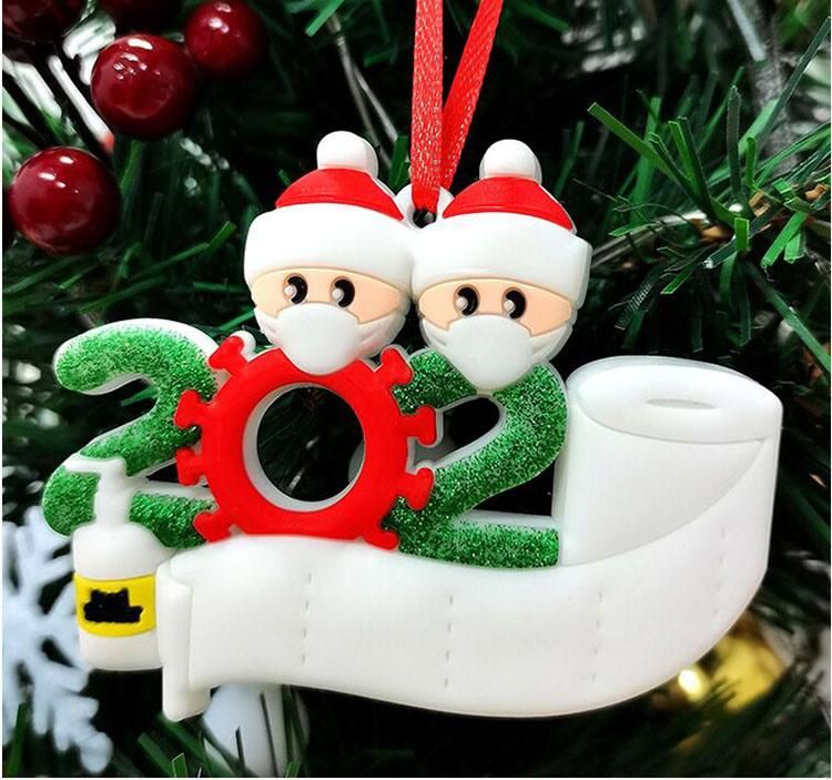 Christmas Ornament DIY Greetings 2020 Christmas Tree Decoration
