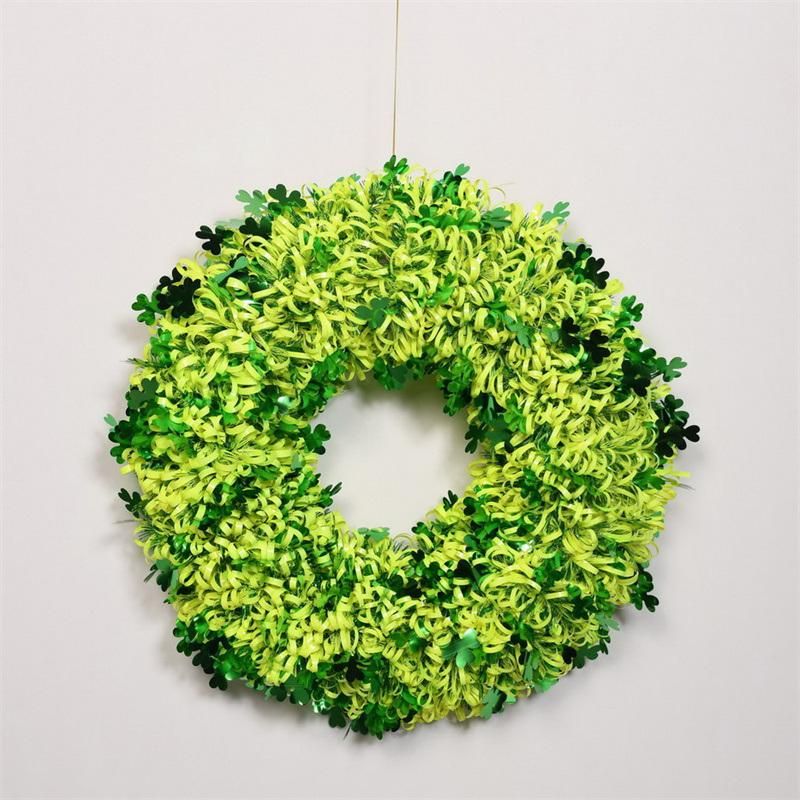 Faux Green Leaf Garland Farmhouse Greening Party Hanging Garland Decoration