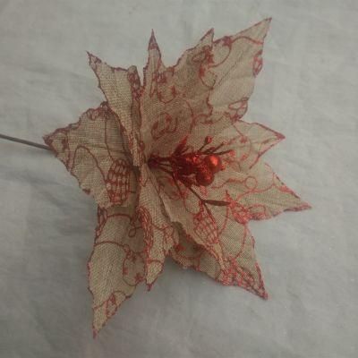 Wholesale Artificial Flowers Picks for Christmas Decoration Xmas Ornaments