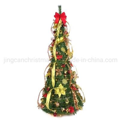 6FT Best Choice Pop up Christmas Tree with Christmas Decoration
