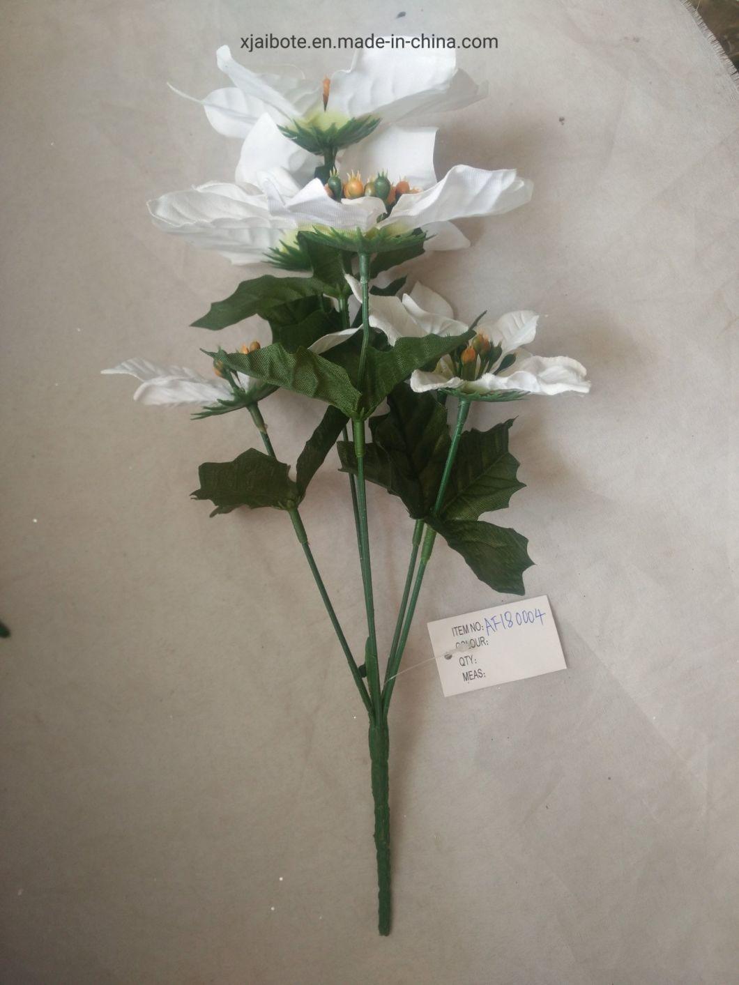 Artificial New Design Artificial Flower for Christmas Decoration